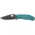 Ніж Spyderco Tenacious Titanium Black Blade, 8Cr13MoV к:blue, фото 